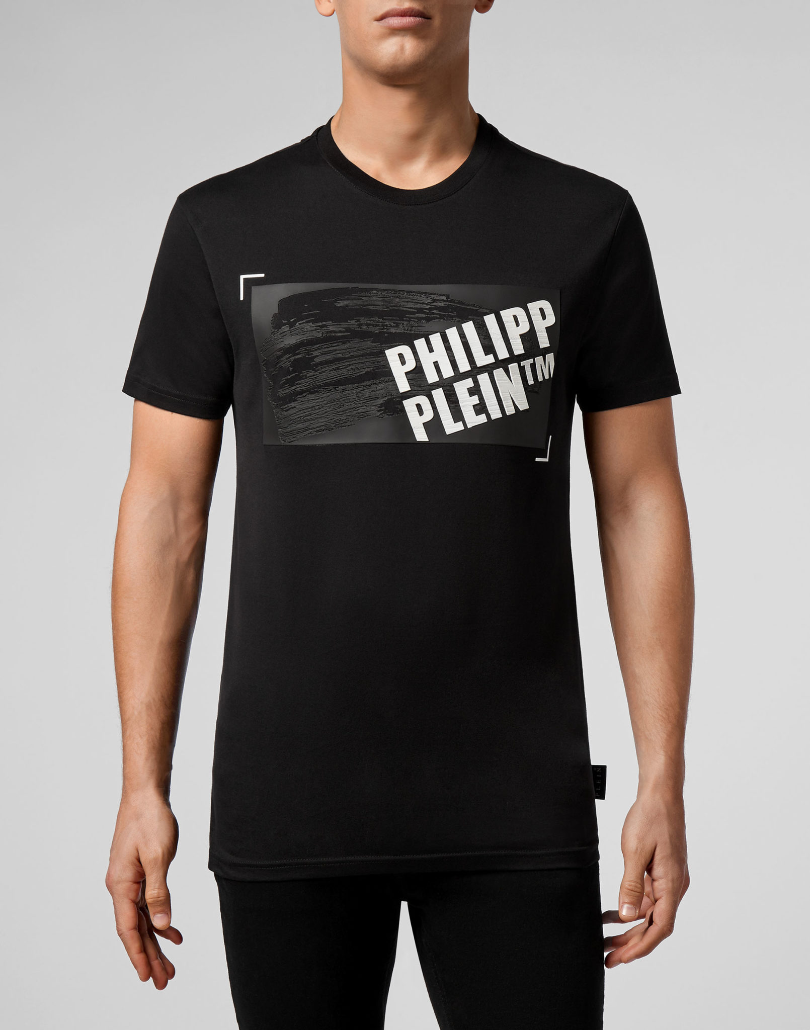PHILIPP PLEIN - T-SHIRT ROUND NECK SS - חנות מותגים אונליין לבגדי מותגים בחדרה - הכי בעיר