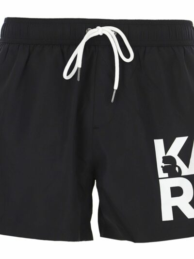 בגד ים קארל לגרפלד בצבע שחור דגם KARL LAGERFELD – CLASSIC