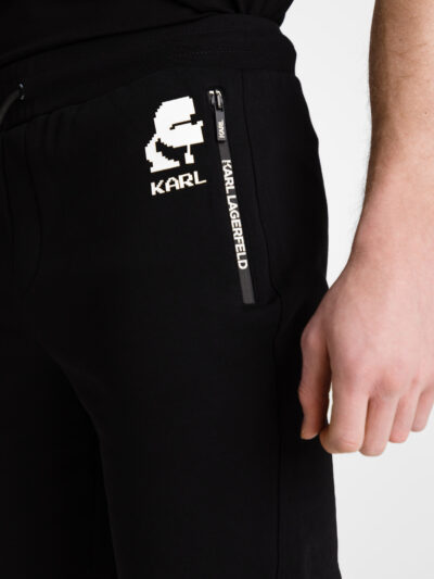 מכנסיים קצרים קארל לגרפלד דגם KARL LAGERFELD – SWEAT SHORTS