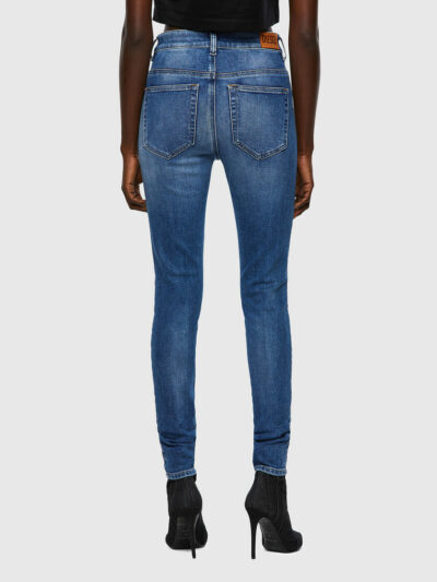ג’ינס דיזל בצבע כחול דגם DIESEL – SLANDY-HIGH SUPER SKINNY