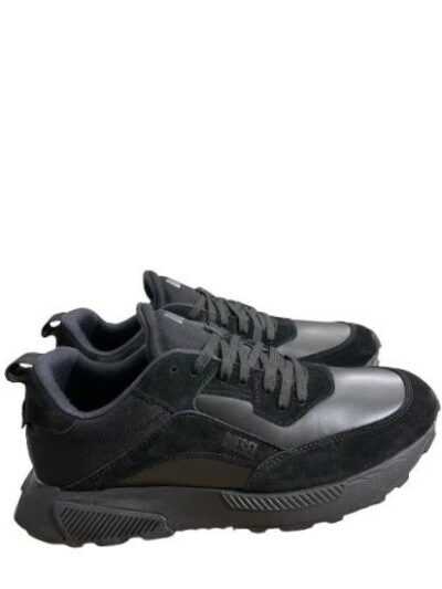 DIESEL - נעליים בצבע שחור דגם S-TYCHE LOW CUT