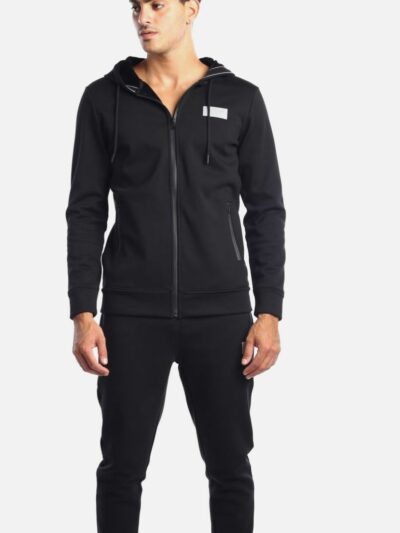 REPLAY – חליפת טרנינג ריפליי בצבע שחור דגם REPLAY SUITS