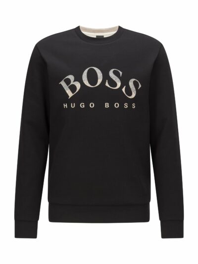 HUGO BOSS – סווטשירט בוס בצבע שחור דגם SALBO