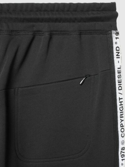 DIESEL – מכנס טרנינג דיזל בצבע שחור דגם- UMLB-PETE