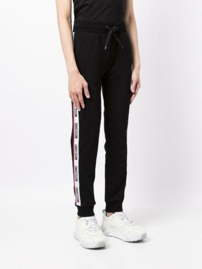MOSCHINO – מכנס טרנינג מוסקינו בצבע שחור דגם MOSCHINO PANTS