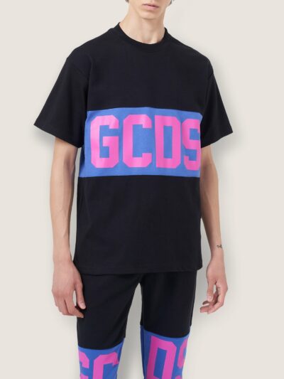 GCDS – טישרט בצבע שחור דגם GCDS T-SHIRT