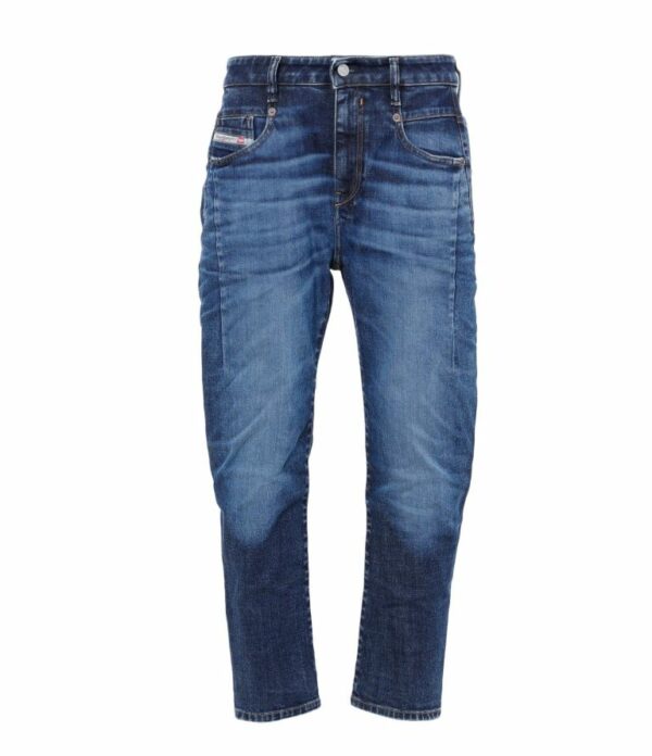 DIESEL - ג'ינס בצבע כחול דגם D-FAYZA 09C63