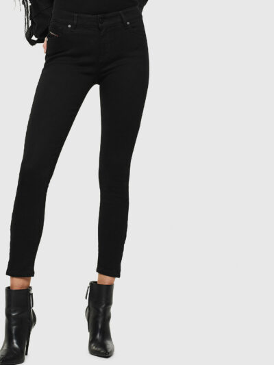 DIESEL – ג’ינס בצבע שחור דגם SLANDY 069EF