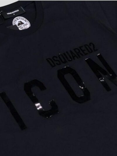 DSQUARED2 – חולצת טישרט בצבע שחור דגם DSQUARED2 T-SHIRT