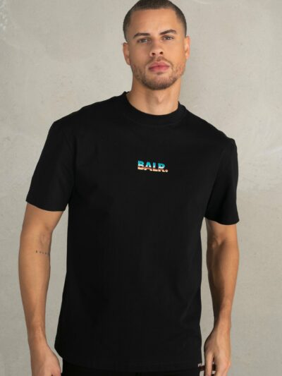 BALR – טישרט בצבע שחור דגם LAS VEGAS