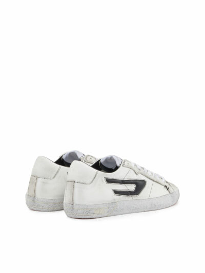 DIESEL – נעליים בצבע לבן דגם S-LEROJI LOW