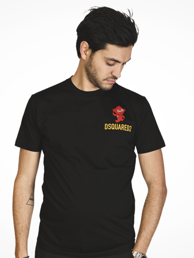 DSQUARED2 – טישרט בצבע שחור דגם DSQUARED2 T-SHIRT