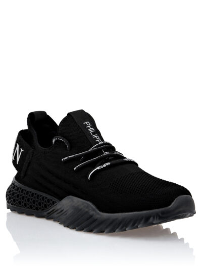 PHILIPP PLEIN – נעליים בצבע שחור דגם RUNNER ICONIC PLEIN