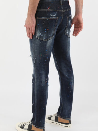 DSQUARED2 – ג’ינס דיסקוורד בצבע כחול דגם Skater jean