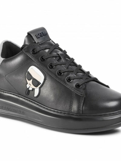 KARL LAGERFELD – נעליים קארל לגרפלד בצבע שחור דגם KARL IKONIC 3D