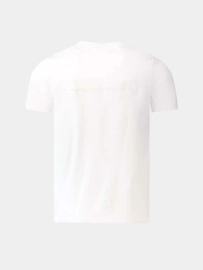 KARL LAGERFELD – טישרט קארל לגרפלד בצבע לבן דגם T-shirt crewneck