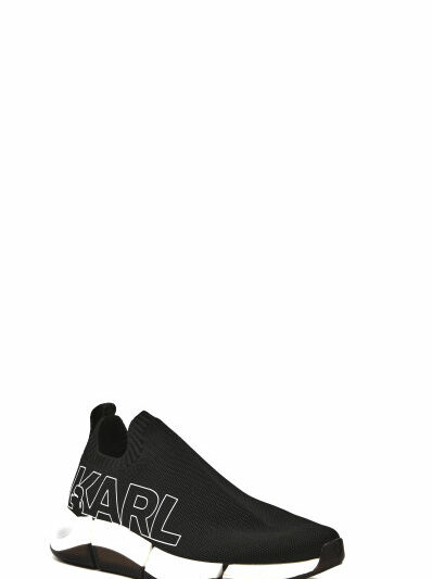 KARL LAGERFELD – נעליים קארל לגרפלד בצבע שחור דגם KARL LOGO