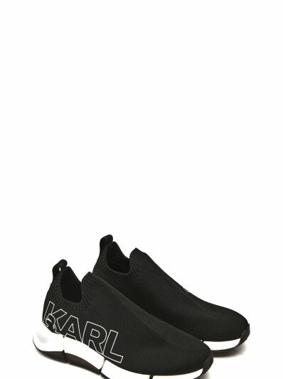 KARL LAGERFELD – נעליים קארל לגרפלד בצבע שחור דגם KARL LOGO