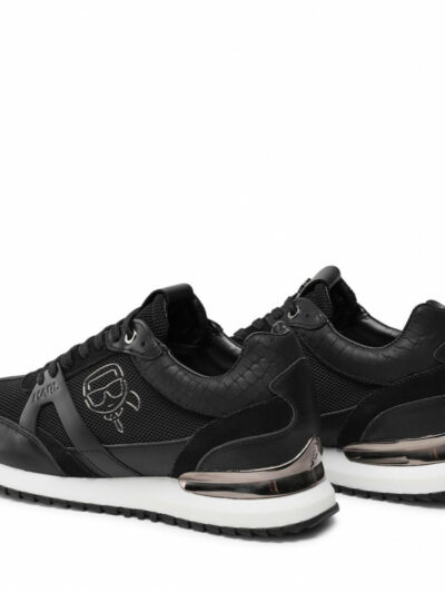 KARL LAGERFELD – נעליים קארל לגרפלד בצבע שחור דגם KARI PLEXIKONIC