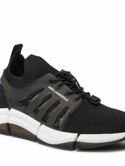 KARL LAGERFELD – נעליים קארל לגרפלד בצבע שחור דגם LACECAGE
