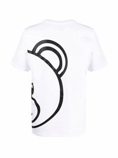 MOSCHINO – טישרט מוסקינו בצבע לבן דגם MOSCHINO T-shirt