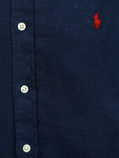 POLO RALPH LAUREN – חולצה מכופתרת ראלף לורן בצבע כחול דגם Shirt linen