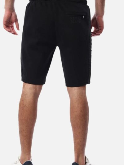 REPLAY – מכנס קצר ריפליי בצבע שחור דגם Interlock pants