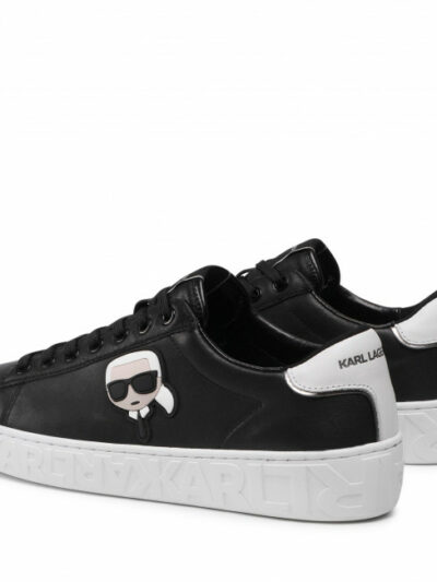 KARL LAGERFELD – נעליים קארל לגרפלד בצבע שחור דגם KARL IKONIC LO LACE