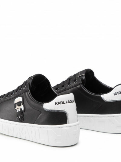 KARL LAGERFELD – נעליים קארל לגרפלד בצבע שחור דגם KARL IKONIC LO LACE