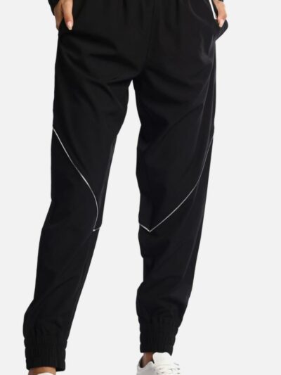 REPLAY – מכנס ריפליי בצבע שחור דגם 4WAY PANTS