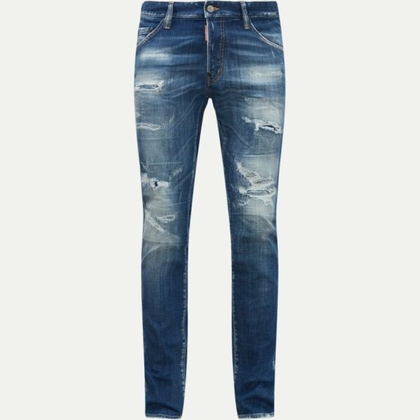 DSQUARED2 - ג'ינס דיסקוורד בצבע כחול דגם COOL GUY JEAN S74LB1266