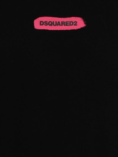 DSQUARED2 – טישרט דיסקוורד בצבע שחור דגם S74GD1140