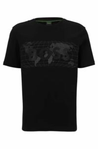 HUGO BOSS - חולצת טישרט הוגו בוס בצבע שחור דגם 50485304