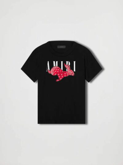 AMIRI – חולצת טישרט אמירי בצבע שחור דגם PS23MJG041