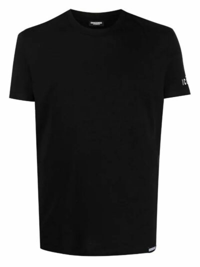 DSQUARED2 – חולצת טישרט דיסקוורד בצבע שחור דגם D9M204470