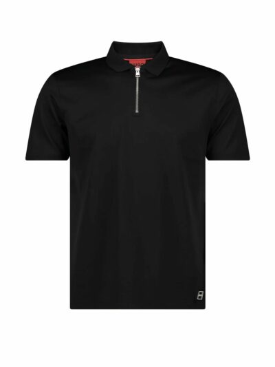 HUGO – חולצת פולו הוגו בצבע שחור דגם 50482890