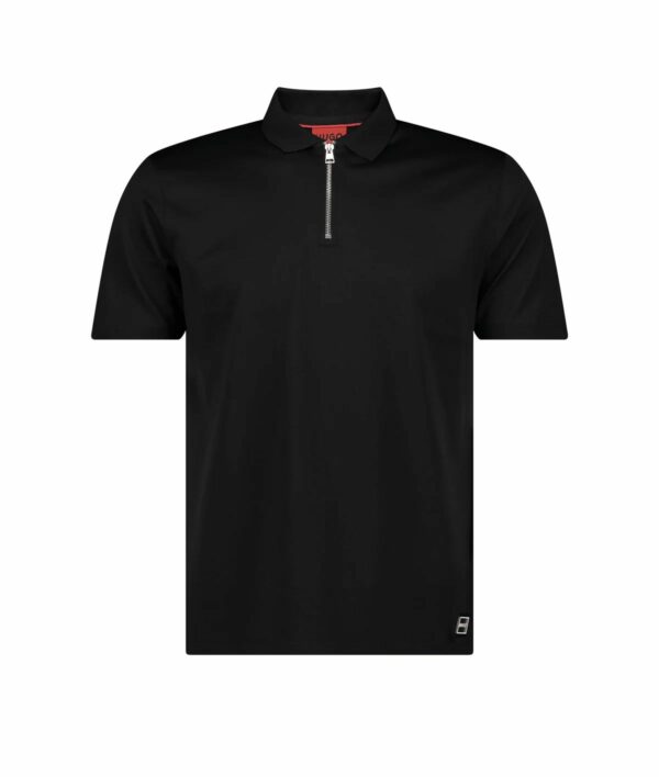 HUGO - חולצת פולו הוגו בצבע שחור דגם 50482890