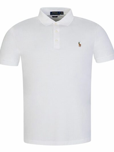 POLO RALPH LAUREN – חולצת פולו ראלף לורן בצבע לבן דגם 710685514001