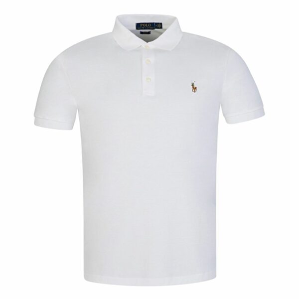 POLO RALPH LAUREN - חולצת פולו ראלף לורן בצבע לבן דגם 710685514001