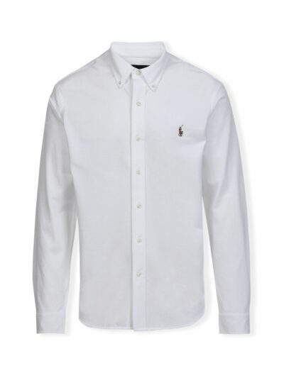 POLO RALPH LAUREN – חולצה מכופתרת ראלף לורן בצבע לבן דגם 710767441007