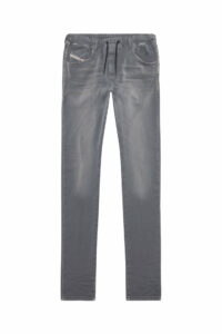 DIESEL - ג'ינס דיזל בצבע אפור בהיר דגם KROOLEY JOGG 09E98