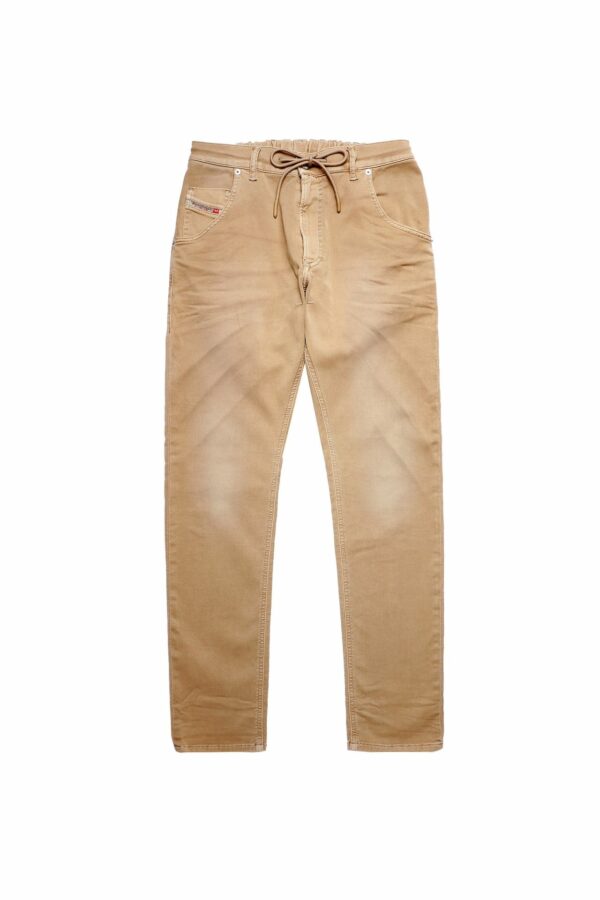 DIESEL - ג'ינס דיזל בצבע קאמל דגם KROOLEY JOGG 09E98