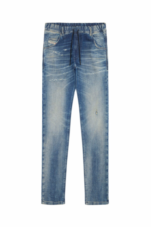 DIESEL - ג'ינס דיזל בצבע כחול דגם KROOLEY JOGG 09E09