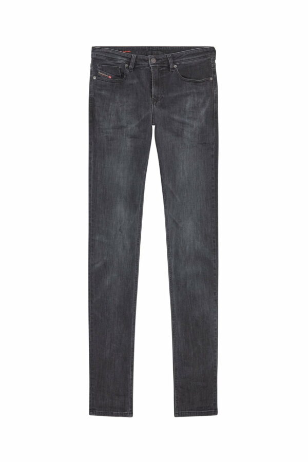 DIESEL - ג'ינס דיזל בצבע אפור דגם SLEENKER 0TFAR