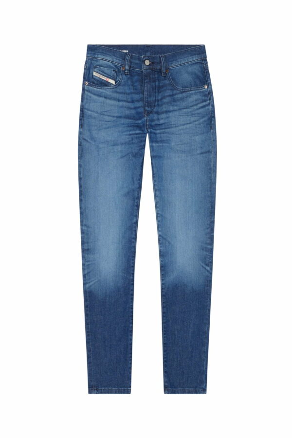 DIESEL - ג'ינס דיזל בצבע כחול דגם D-STRUKT 0KHAM