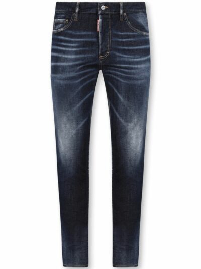 DSQUARED2 – ג’ינס דיסקוורד בצבע כחול דגם SKINNY DAN S74LB1312