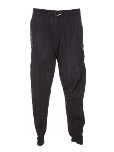 DSQUARED2 – מכנס ניילון בצבע שחור דגם S74KB0831