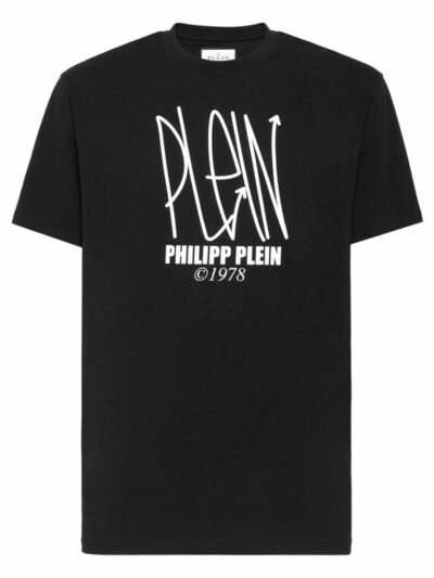PHILIPP PLEIN – טישרט פיליפ פלאין בצבע שחור דגם MTK6390 PJY002N