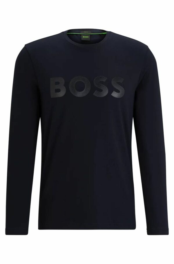HUGO BOSS - טישרט בוס בצבע שחור דגם 50507027