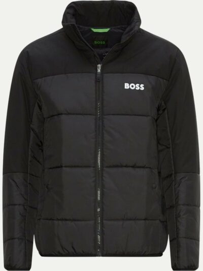 HUGO BOSS – מעיל בוס בצבע שחור דגם 50497559